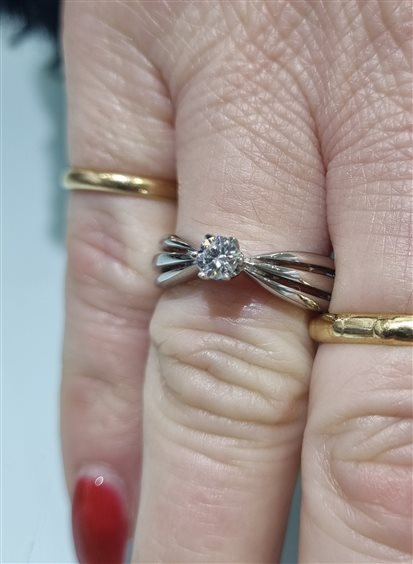 Anneau Gilma Gioielleria  Femme in Or Diamante 0.24 Ct ANOR-115-286 - ANOR-115-286